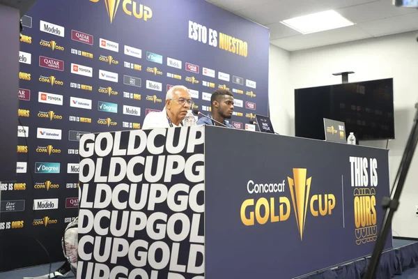 Spo Concacaf Gold Cup Conferencia Prensa Martinica Julio 2023 Harrison — Foto de Stock