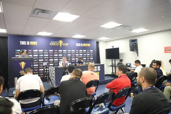 Spo Concacaf Gold Cup Basın Konferansı Kosta Rika Temmuz 2023 — Stok fotoğraf