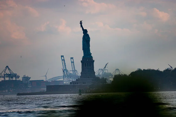 Nueva York Estados Unidos 2023 Clima Transferencia Nueva York Estados — Foto de Stock