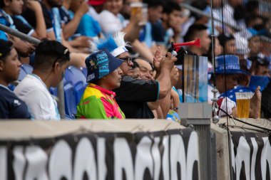 (Concacaf Gold Cup: Guadalupe ve Guatemala arasındaki futbol maçı. 4 Temmuz 2023, Harison, New Jersey, ABD: Guadalupe ve Guatmala arasındaki futbol maçı, Concacaf Gold Cup 'ın 3. turu için Harrison' daki Red Bull Arena 'da geçerli.