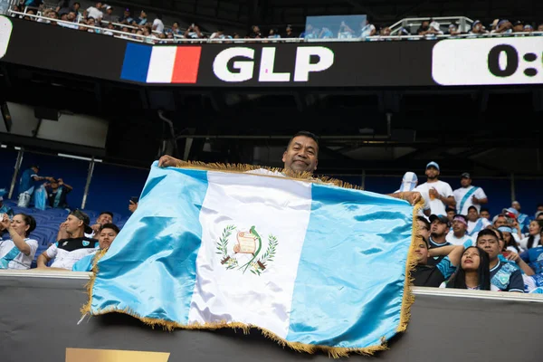 Spo Concacaf Gold Cup Fotbalový Zápas Mezi Guadalupe Guatemala Července — Stock fotografie