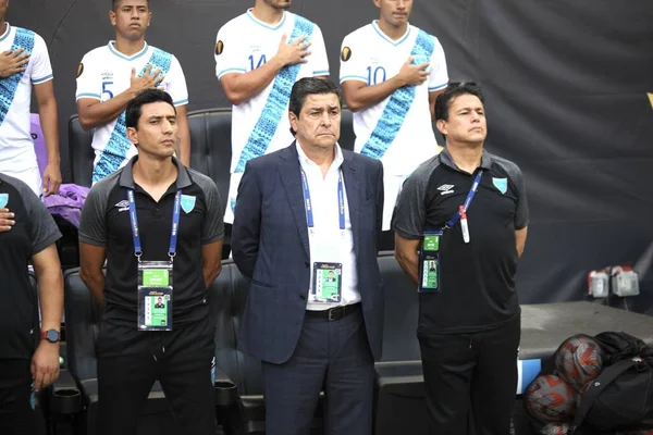 Spo Concacaf Gold Cup Soccer Match Guadalupe Guatemala July 2023 — Stock Photo, Image