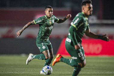 Sao Paulo (SP), 07 / 05 / 2023 - COPA DO BRASIL / SAO PAULO VS PALMEIRAS - Sao Paulo ve Palmeiras arasında oynanan karşılaşmada, Cicero Pompeu Stadyumu, Morumbi 'deki Cicero Pompeu Stadyumu' nda düzenlenen 2023 Copa do Brasil 'in ilk ayağı için geçerli.
