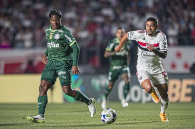 SAO PAULO (SP), 07 / 05 / 2023 - COPA DO BRASIL / SAO PAULO vS PALMEIRAS - Sao Paulo ve Palmeiras arasındaki maç sırasında, Cicero do Brasil 'in 2023 Copa do Brasil futbol maçının ilk ayağı için geçerli