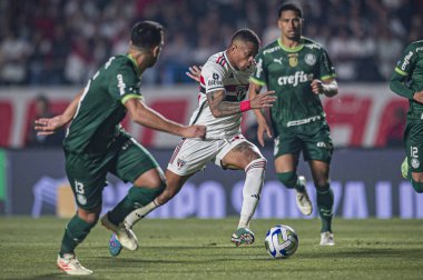 SAO PAULO (SP), 07 / 05 / 2023 - COPA DO BRASIL / SAO X PALMEIRAS - Caio Sao Paulo ve Palmeiras arasındaki maçta, Cicero Pompeu stadyumunda düzenlenen 2023 Copa do Brasil futbol maçının ilk ayağı için geçerli.