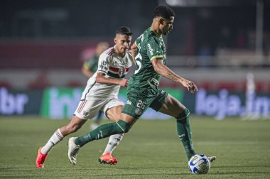 SAO PAULO (SP), 07 / 05 / 2023 - COPA DO BRASIL / SAO X PALMEIRAS - Murilo Sao Paulo ve Palmeiras arasındaki maçta, Cicero Pompeu stadyumunda düzenlenen 2023 Copa do Brasil futbol maçının ilk ayağı için geçerliydi.