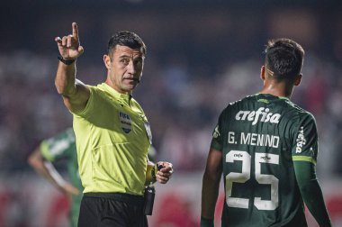 SAO PAULO (SP), 07 / 05 / 2023 - COPA DO BRASIL / SAO PAULO vS PALMEIRAS - Braulio da Silva Machad - Sao Paulo ve Palmeiras arasındaki maçta, Cicero Pompeu do Brasil 'de oynanan 2023 Copa do Brasil çeyrek finalinin ilk ayağı için geçerli