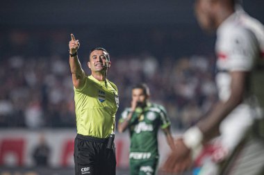 SAO PAULO (SP), 07 / 05 / 2023 - COPA DO BRASIL / SAO PAULO vS PALMEIRAS - Braulio da Silva Machad - Sao Paulo ve Palmeiras arasındaki maçta, Cicero Pompeu do Brasil 'de oynanan 2023 Copa do Brasil çeyrek finalinin ilk ayağı için geçerli