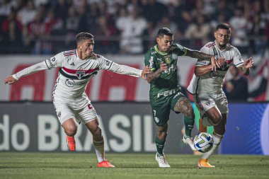 Sao Paulo (SP), 07 / 05 / 2023 - COPA DO BRASIL / SAO PAULO VS PALMEIRAS - Sao Paulo ve Palmeiras arasında oynanan karşılaşmada, Cicero Pompeu Stadyumu, Morumbi 'deki Cicero Pompeu Stadyumu' nda düzenlenen 2023 Copa do Brasil 'in ilk ayağı için geçerli.