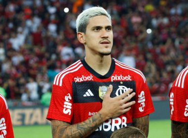 Rio de Janeiro (RJ), 07 / 05 / 2023 - COPA DO BRASIL / FLAMENGO / ATHLETICO PARANAENSE / RJ - Flamengo ile Athletico Paranaense arasındaki maç, Mario Filho stadyumunda (Maracana) düzenlenen 2023 Copa do Brasil çeyrek finalleri için geçerli 