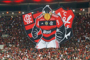 Rio de Janeiro (RJ), 07 / 05 / 2023 - COPA DO BRASIL / FLAMENGO / ATHLETICO PARANAENSE / RJ - Flamengo ile Athletico Paranaense arasındaki maç, Mario Filho stadyumunda (Maracana) düzenlenen 2023 Copa do Brasil çeyrek finalleri için geçerli 