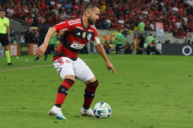 Rio de Janeiro (RJ), 07 / 05 / 2023 - COPA DO BRASIL / FLAMENGO / ATHLETICO PARANAENSE / RJ - Flamengo ile Athletico Paranaense arasındaki maç, Mario Filho stadyumunda (Maracana) düzenlenen 2023 Copa do Brasil çeyrek finalleri için geçerli 