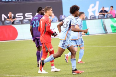 (SPO) 2023 MLS Normal Sezonu: New York City FC, Charlotte FC 'ye karşı. Temmuz 05, 2023. Queens, New York, ABD: New York City FC ile Charlotte FC arasındaki futbol maçı, 2023 MLS normal sezonunun 23. Matchday 'inde, Queens' teki Citi Field 'da Doğu Konferansı