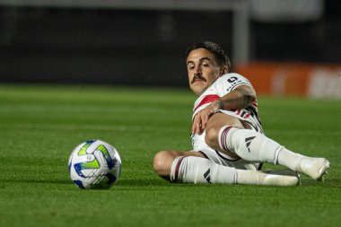 Sao Paulo (SP), 07 / 05 / 2023 - COPA DO BRASIL / SAO PAULO VS PALMEIRAS - Copa do Brasil 2023 çeyrek finalinin ilk ayağı için geçerli olan Sao Paulo ve Palmeiras arasındaki maç, Morumbi 'nin güneyindeki Cicero Pompeu de Toledo Stadyumu' nda yapıldı.
