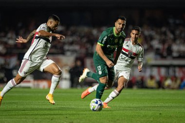 Sao Paulo (SP), 07 / 05 / 2023 - COPA DO BRASIL / SAO PAULO VS PALMEIRAS - Copa do Brasil 2023 çeyrek finalinin ilk ayağı için geçerli olan Sao Paulo ve Palmeiras arasındaki maç, Morumbi 'nin güneyindeki Cicero Pompeu de Toledo Stadyumu' nda yapıldı.