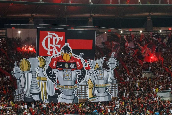 Rio Janeiro 2023 Copa Brasil Flamengo Athletico Paranaense Mecz Pomiędzy — Zdjęcie stockowe