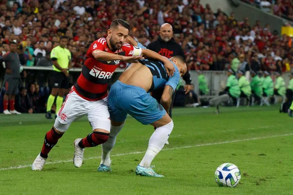 Rio Janeiro 2023 Copa Brasil Flamengo Atletico Paranaense Jogo Entre — Fotografia de Stock