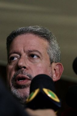 Brasilia (DF), 07 / 06 / 2023 - POLITICS / CHAMBER / TAX REforM - Federal Vekil ve Vekiller Odası Başkanı Arthur Lira 'nın (PP-AL) bu Perşembe günü öğleden sonra geç saatlerde,