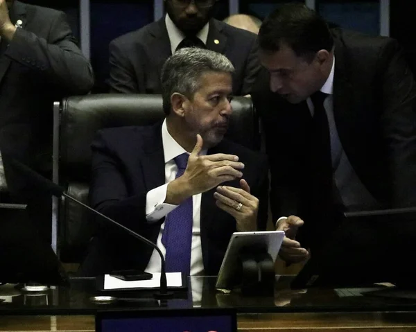 Бразилія 2023 Політика Чамер Tax Reform Федеральний Депутат Президент Палати — стокове фото