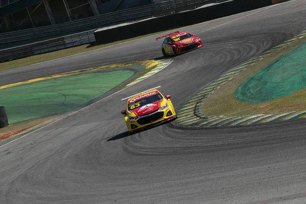 เซาเปาโล 2023 อคคาร Treino มมองของการฝ อมสต อคคาร Interlagos Racetrack 7Th — ภาพถ่ายสต็อก