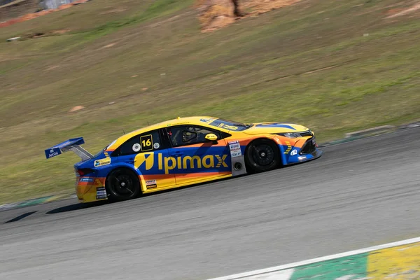Sao Paulo 2023 Stock Car Treino Interlagos Racetrack Teki Stock — Stok fotoğraf