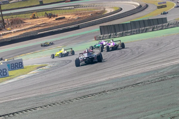 Σάο Πάολο 2023 Automobilismo Formula4 Interlagos Άποψη Του Δεύτερου Σταδίου — Φωτογραφία Αρχείου