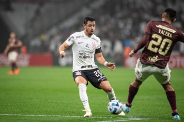 Sao Paulo, Brezilya - 07 / 11 / 2023 - SuLAMERICANA / CORINTHIANS X UNIVERSITARIO - Corinthians ve Universitario (PER) arasında oynanan karşılaşmada Giuliano, 2023 Copa Sudamericana playoff 'larının ikinci ayağı için geçerli