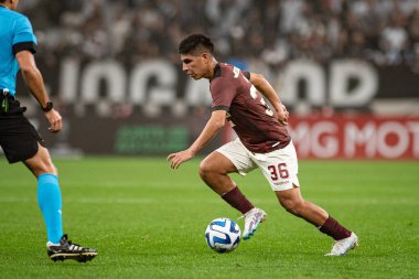Sao Paulo, Brezilya - 07 / 11 / 2023 - SULAMERICANA / CORINTHIANS X UNIVERSITARIO - Corinthians ve Universitario (PER) arasında oynanan ve 2023 Copa Sudamericana playofflarının ikinci ayağı için geçerli olan karşılaşmada Quispe