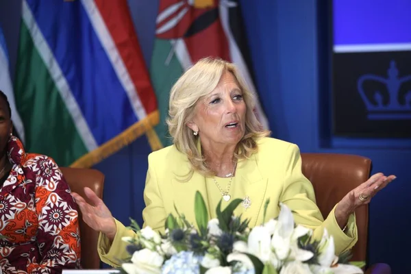 New First Lady Jill Biden Joins African First Ladies Inaugural — Stock Photo, Image