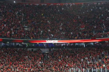 CURITIBA (PR), Brazil - 07 / 12 / 2023 - FOOTBALL / COPA DO BRASIL 2023 / ATHLETICO PR / FLAMENGO - Flamengo 'ya karşı Athletico PR, Copa do Brasil 2023 çeyrek finalinin ikinci ayağı, bu Çarşamba gecesi Ligga Arena' da oynanacak. 