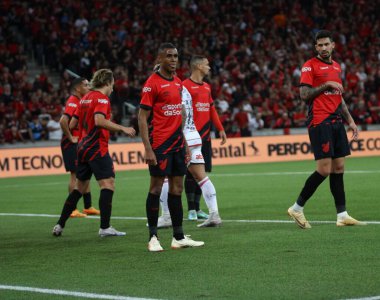 CURITIBA (PR), Brazil - 07 / 12 / 2023 - FOOTBALL / COPA DO BRASIL 2023 / ATHLETICO PR / FLAMENGO - Flamengo 'ya karşı Athletico PR, Copa do Brasil 2023 çeyrek finalinin ikinci ayağı, bu Çarşamba gecesi Ligga Arena' da oynanacak. 