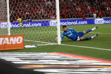 CURITIBA (PR), Brazil - 07 / 12 / 2023 - FOOTBALL / COPA DO BRASIL 2023 / ATHLETICO PR / FLAMENGO - Flamengo 'ya karşı Athletico PR, Copa do Brasil 2023 çeyrek finalinin ikinci ayağı, bu Çarşamba gecesi Ligga Arena' da oynanacak. 