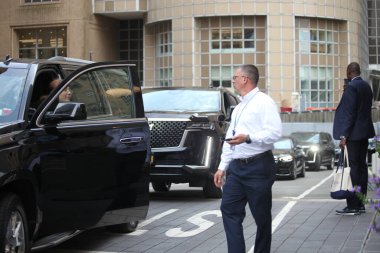 (ABD First Lady 'si Jill Biden, Columbia Üniversitesi Halk Sağlığı Postacı Okulu' ndaki First Lady Akademisi 'nde Afrikalı First Lady' lere katıldı. 12 Temmuz 2023, New York, ABD