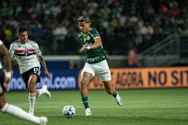 Sao Paulo (SP), 07/13/2023 - COPA DO BRASIL/PALMEIRAS X SAO PAULO - Richard Rios, from Palmeiras, in a match between Palmeiras and Sao Paulo, valid for the second leg of the quarterfinals of the Copa do Brasil, held at Allianz Parque clipart