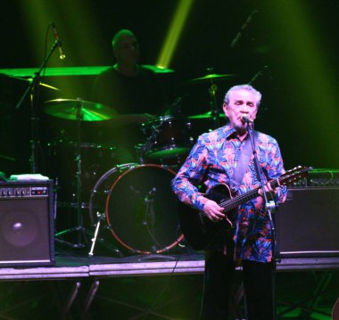 Brezilyalı şarkıcı Ze Ramalho Parana 'da canlı performans sergiliyor. 15 Temmuz 2023, Curitiba, Parana, Brezilya