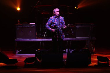 Brezilyalı şarkıcı Ze Ramalho Parana 'da canlı performans sergiliyor. 15 Temmuz 2023, Curitiba, Parana, Brezilya