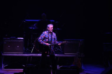 Brezilyalı şarkıcı Ze Ramalho Parana 'da canlı performans sergiliyor. 15 Temmuz 2023, Curitiba, Parana, Brezilya