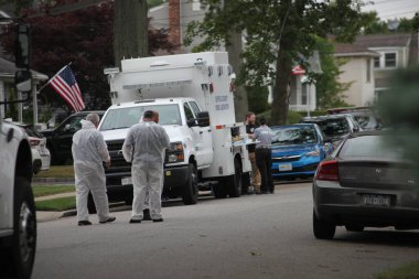 Gilgo Plajı Seri Katil Şüphelisi Rex Heuermann, Massapequa Park-New York 'ta tutuklandı. 14 Temmuz 2023, Massapequa Park, New York, ABD: The Gilgo Beachseri katil zanlısı Rex Heuermann, New York City 'de evli bir mimar.