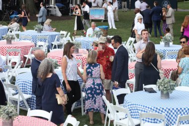 Joe ve Jill Biden Beyaz Saray 'da Kongre Pikniği' ne ev sahipliği yapıyor. 19 Temmuz 2023, Washington DC, Maryland, ABD: ABD Başkanı ve First Lady South Lawn 'daki Beyaz Saray Kongre Pikniğine ev sahipliği yaptılar 