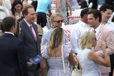 Joe ve Jill Biden Beyaz Saray 'da Kongre Pikniği' ne ev sahipliği yapıyor. 19 Temmuz 2023, Washington DC, Maryland, ABD: ABD Başkanı ve First Lady South Lawn 'daki Beyaz Saray Kongre Pikniğine ev sahipliği yaptılar 