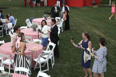 Joe ve Jill Biden Beyaz Saray 'da Kongre Pikniği' ne ev sahipliği yapıyor. 19 Temmuz 2023, Washington DC, Maryland, ABD: ABD Başkanı ve First Lady South Lawn 'daki Beyaz Saray Kongre Pikniğine ev sahipliği yaptılar 