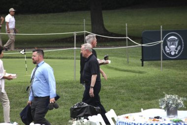 Joe ve Jill Biden Beyaz Saray 'da Kongre Pikniği' ne ev sahipliği yapıyor. 19 Temmuz 2023, Washington DC, Maryland, ABD: ABD Başkanı ve First Lady South Lawn 'daki Beyaz Saray Kongre Pikniğine ev sahipliği yaptılar 