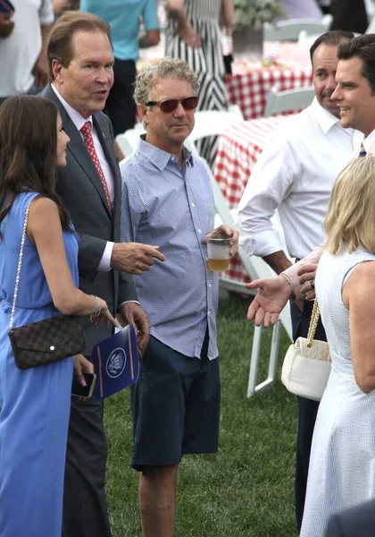 Joe Und Jill Biden Veranstalten Ein Picknick Weißen Haus Juli — Stockfoto
