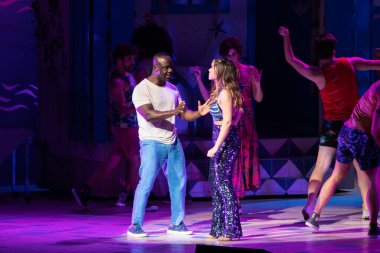 Mamma Mia Show 'un galası Sao Paulo' da. 21 Temmuz 2023, Sao Paulo, Brezilya: 