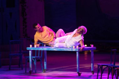 Mamma Mia Show 'un galası Sao Paulo' da. 21 Temmuz 2023, Sao Paulo, Brezilya: 