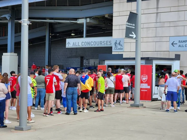 Champions Tour Manchester United Gegen Arsenal Juli 2023 East Rutherford — Stockfoto