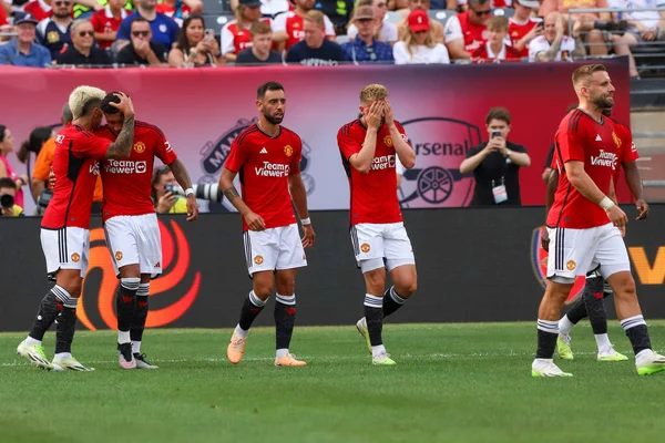 Champions Tour Manchester United Gegen Arsenal Juli 2023 East Rutherford — Stockfoto