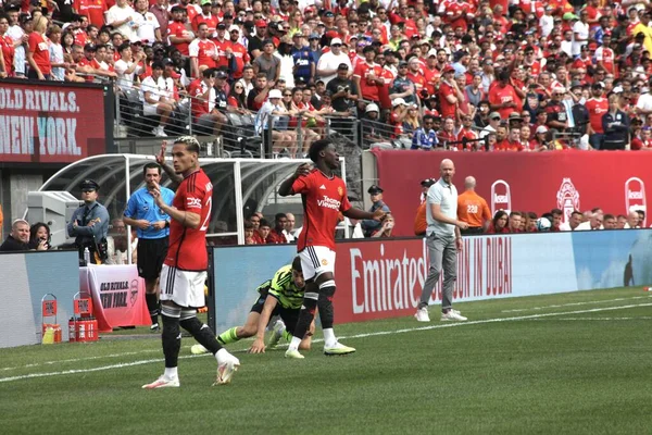 Champions Tour Manchester United Arsenal Juli 2023 East Rutherford New — Stockfoto