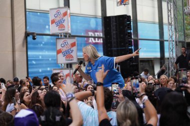 Renee Rapp Today Show 'da canlı performans sergiledi. 28 Temmuz 2023, New York, ABD: 