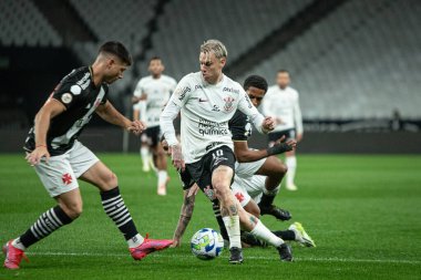 Sao Paulo (SP), Brezilya 07 / 29 / 2023 - Corinthians takımından Roger Guedes, Corinthians ve Vasco da Gama arasında oynanan ve 2023 Brezilya Futbol Şampiyonası 'nın 17. turu için geçerli olan maçta